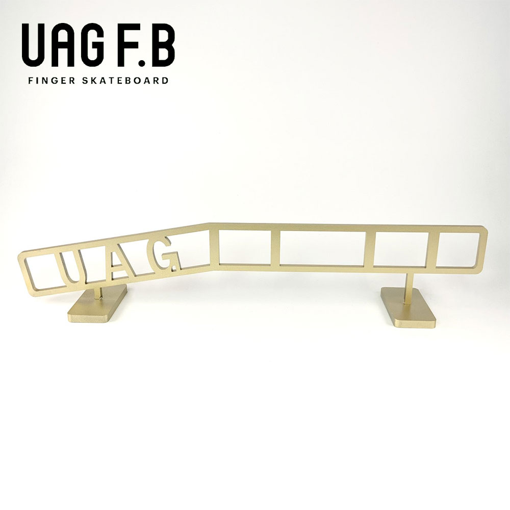 UAG F.B  / UAG Handrail - イエローゴールド / 指スケ / セクション / レール / 指スケボー