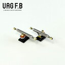 UAG F.B PRO TRUCKS Type3 / ノーマルキングピン / シルバー× ブラック/ finger skate board / 指スケ / 指スケボー/ トラック