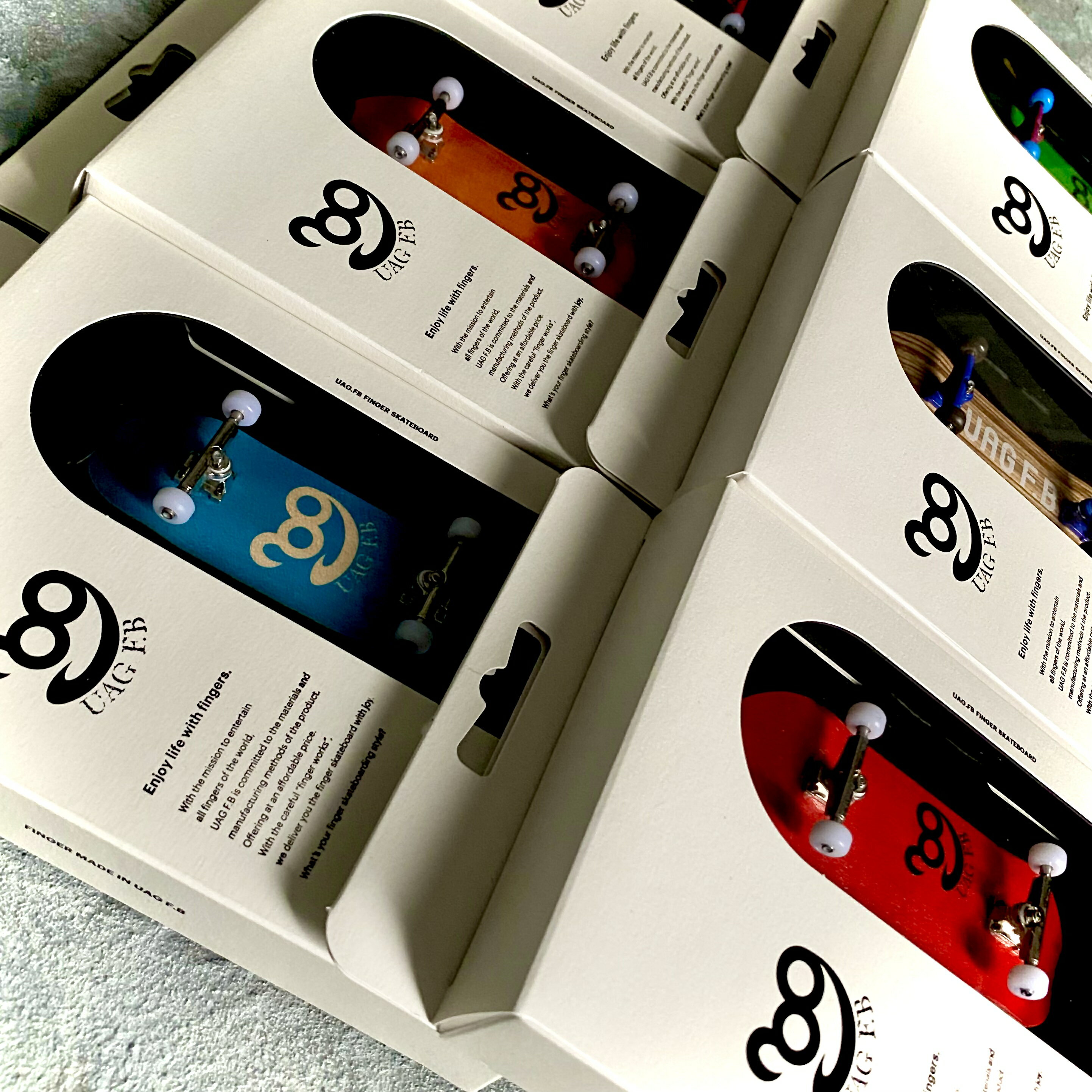 UAG F.B ����ץ꡼�� / Check �١����� / standard / finger skate board / �إ��� / �إ����ܡ�