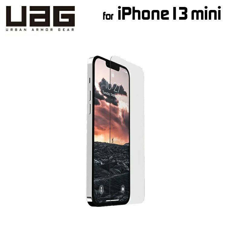 UAG iPhone 13 mini用 ガラススクリーンシールドプラス UAG-IPH21S-SPPLS 5.4インチ ユーエージー 画面保護