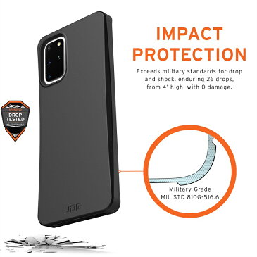 (在庫限り)UAG Galaxy S20+用 OUTBACKケース 1レイヤー&バイオディグレーダブル 全3色 耐衝撃 UAG-GLXS20PLSOシリーズ ユーエージー サムスン ギャラクシー 耐衝撃ケース 衝撃吸収 アウトバック Biodegradable 生分解性プラスチック 植物由来 バイオプラスチック