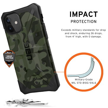 UAG iPhone 12 Pro/ 12用 PATHFINDER SEケース スタンダード・カモフラージュ柄 全2色 耐衝撃 UAG-IPH20Mシリーズ 6.1インチ アイフォンカバー ユーエージー 軽量 パスファインダーSE ストラップホール搭載モデル