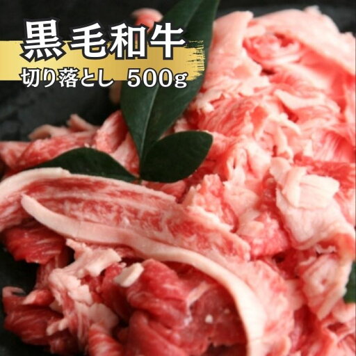 黒毛和牛 切り落し 500g 黒毛和牛 切り落し 500g