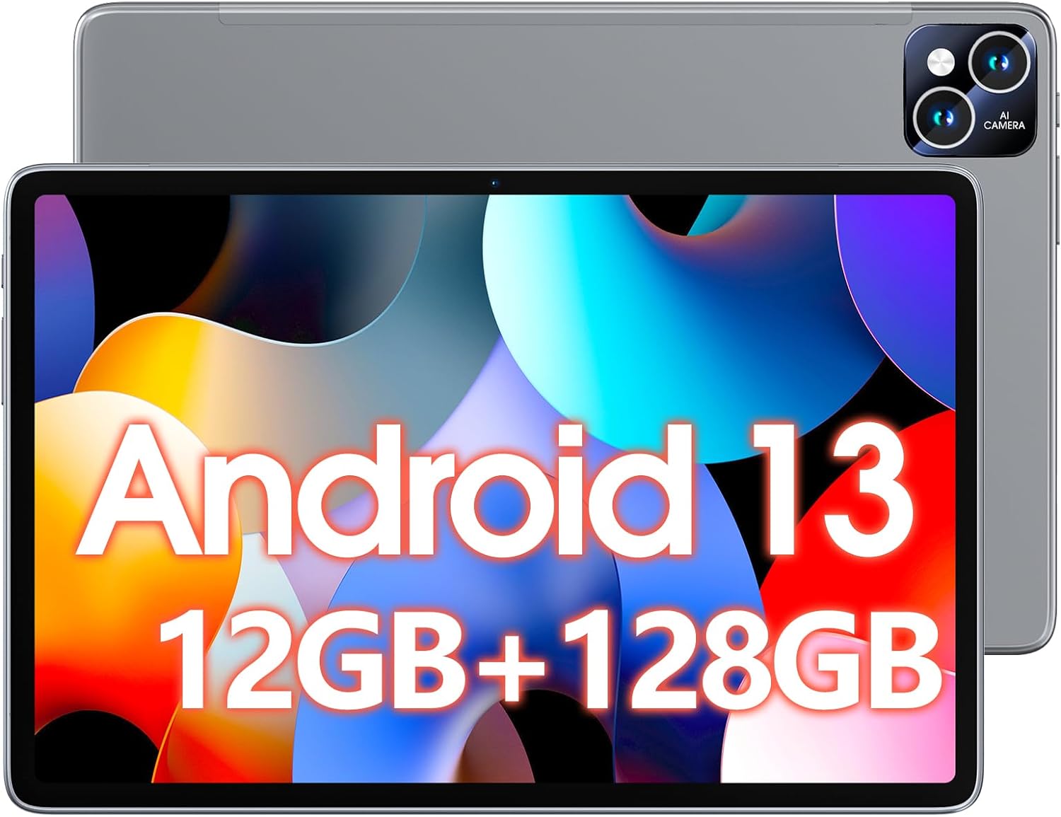 【年末年始キャンペーン最低14,999円！27日12時から】タブレット Android13 10インチ wi-fiモデル 8コア CPU 2.0Ghz 12GB+128GB+1TB拡張可能 FHD 1920*1200 IPS 2.4G/5G WiFi 7200mAh大容量バッテリー18WPD急速充電対応GPS搭載 日本語取扱説明書 AAUW T50 プレゼント