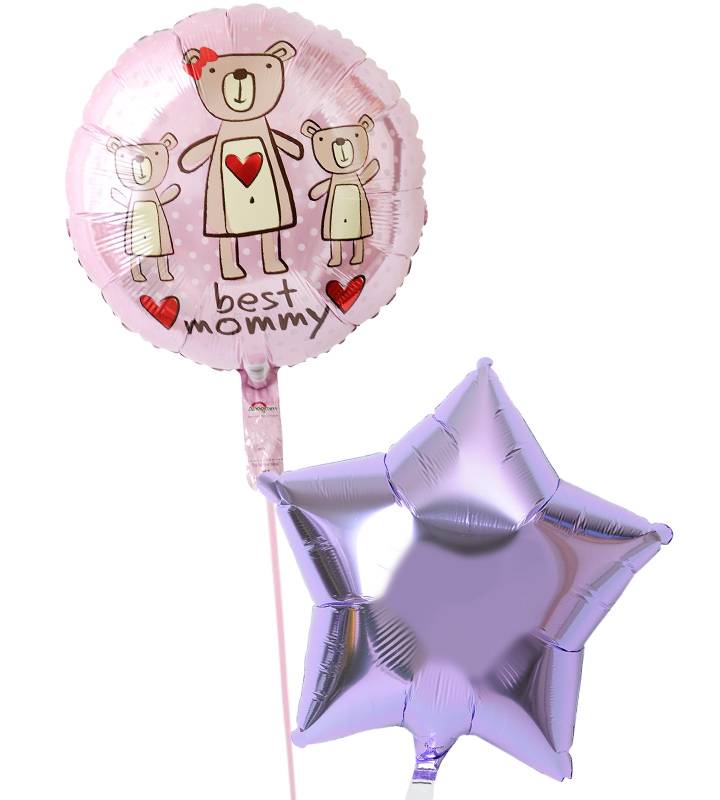 【あす楽/土日祝発送/即日】母の日 バルーン ギフト 電報 カーネーション 花 おしゃれ プレゼント 感謝 贈り物 サプライズ 即日 g-mtr-0003 ヘリ...