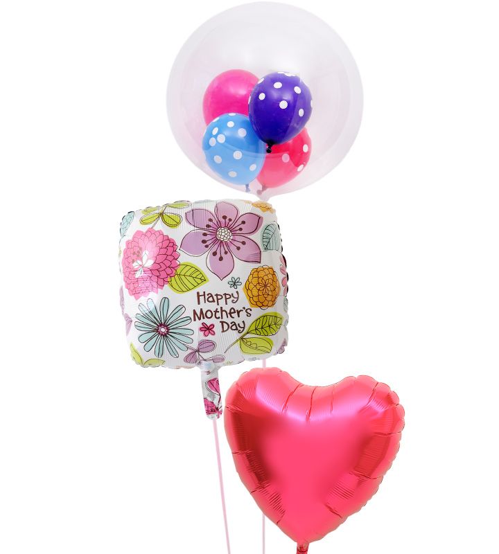 【あす楽/土日祝発送/即日】母の日 バルーン ギフト 電報 カーネーション 花 おしゃれ プレゼント 感謝 贈り物 サプライズ 即日 g-mtr-0020 ヘリ...