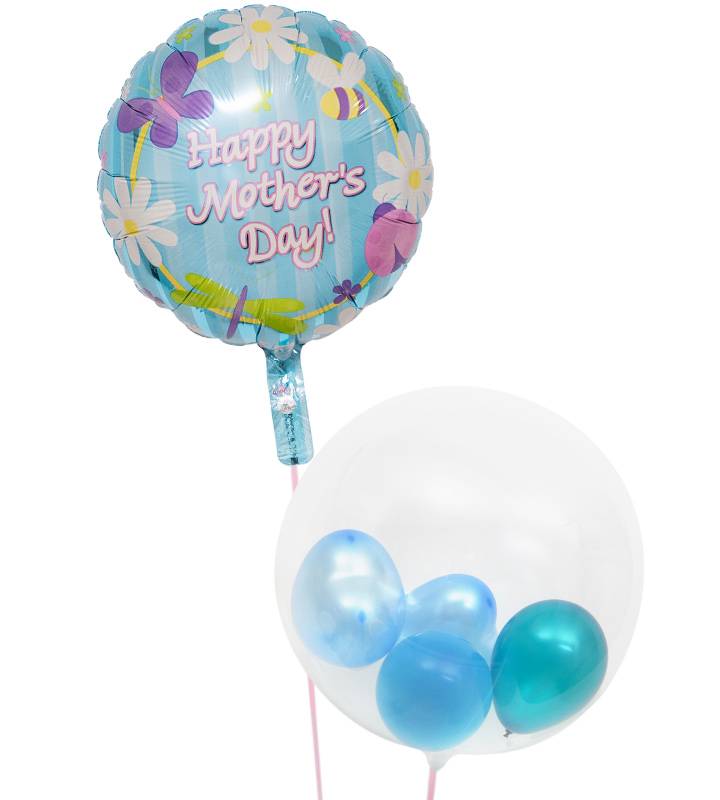 【あす楽/土日祝発送/即日】母の日 バルーン ギフト 電報 カーネーション 花 おしゃれ プレゼント 感謝 贈り物 サプライズ 即日 g-mtr-0041 ヘリ...