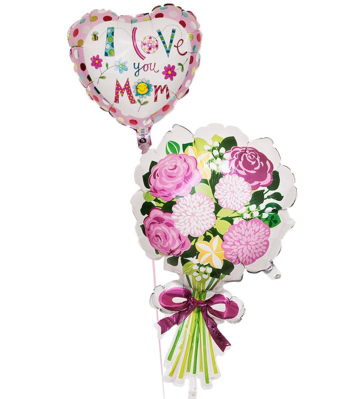 【あす楽/土日祝発送/即日】母の日 バルーン ギフト 電報 カーネーション 花 おしゃれ プレゼント 感謝 贈り物 サプライズ 即日 g-mtr-0043 ヘリ...