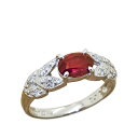 ルビー リング 1.0ct Pt900(4)