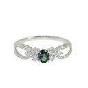 【選べる地金】カラーチェンジガーネット リング 0.25ct K10WG/K10YG/K18WG/K18YG(4)