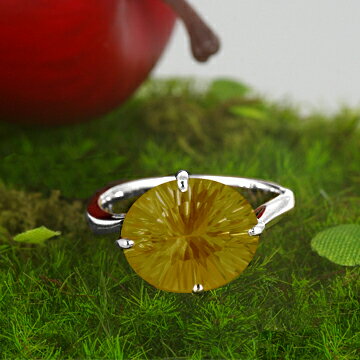 【選べる地金】シトリン リング 3.5ct P...の紹介画像2