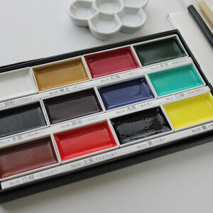 絵手紙セット(顔彩12色 墨運堂製)絵手紙教室 材料 ギフト 趣味 古希 米寿 絵てがみセット 楽ギフ のし 楽ギフ のし宛書 墨彩画 鶴太郎 道具 年賀状 春夏秋冬 教室 書き方 初心者 道具 じょうず ギフト 趣味通販 年賀状印刷 年賀状作成ソフト セール