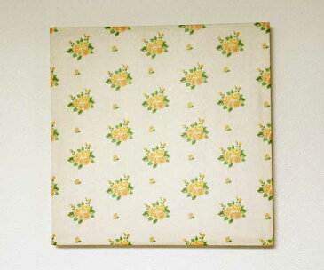 テキスタイルフラワーB/キャンバスアートパネル