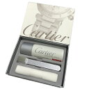 カルティエ メタルブレスレット用 お手入れキット 未使用品 クリーニングセット スプレー ブラシ 布 CARTIER ブランド 【中古】