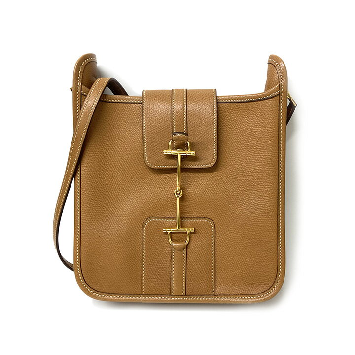 Rakuten - エルメス ヴィンテージ ホースビット ショルダーバッグ ブラウン系 HERMES ブランド【中古】