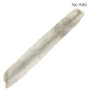 サファイヤミンク はぎれ 1枚 約35〜46g 毛皮 リアルファー レザー 革 サファイアミンク 素材 材料 【中古】【ネコポス配送】