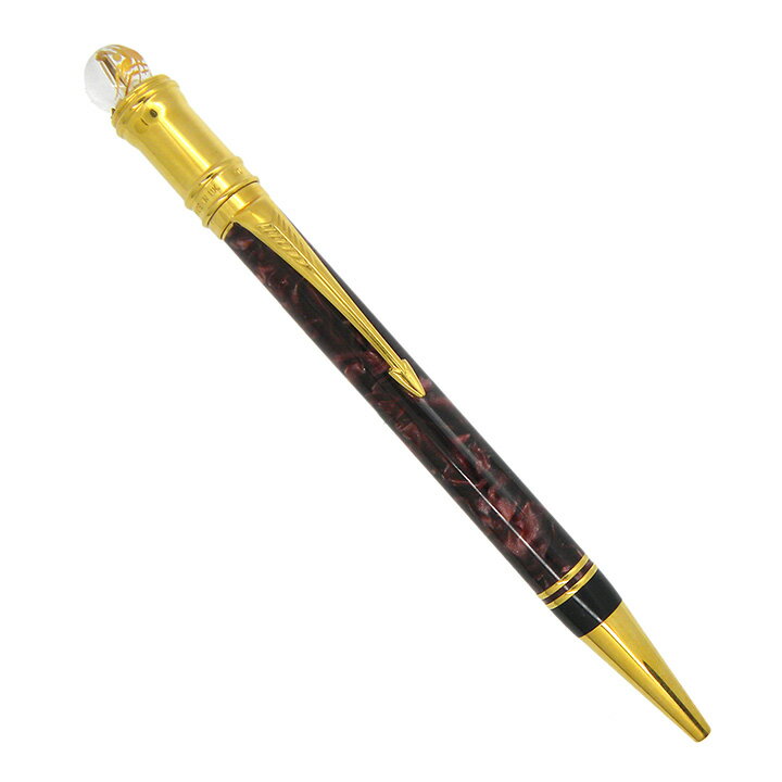 Rakuten - パーカー デュオフォールド ボールペン マーブルレッド PARKER Duofold 筆記具 文房具 ブランド【中古】