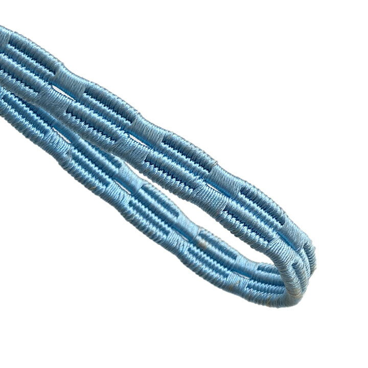 Rakuten - 帯締め 水色 ブルー 単色 着付け 和装小物 平組 組紐 手芸材料【中古】【ネコポス配送】
