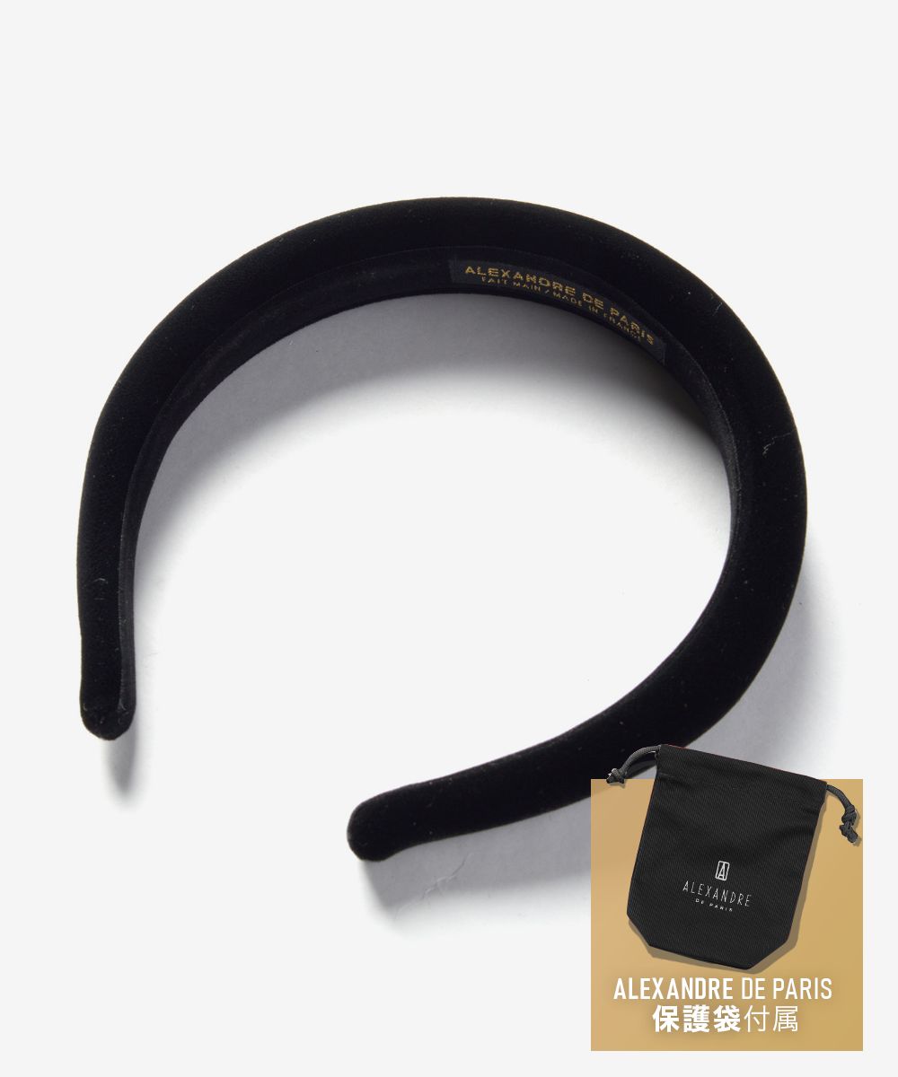 Rakuten - アレクサンドルドゥパリ ALEXANDRE DE PARIS TIMELESS タイムレス LE VELOURS PRUNILLE HEADBAND ル ヴルール プリュニーユ THB25-1T-A20 カチューシャ レディース ヘアアクセサリー