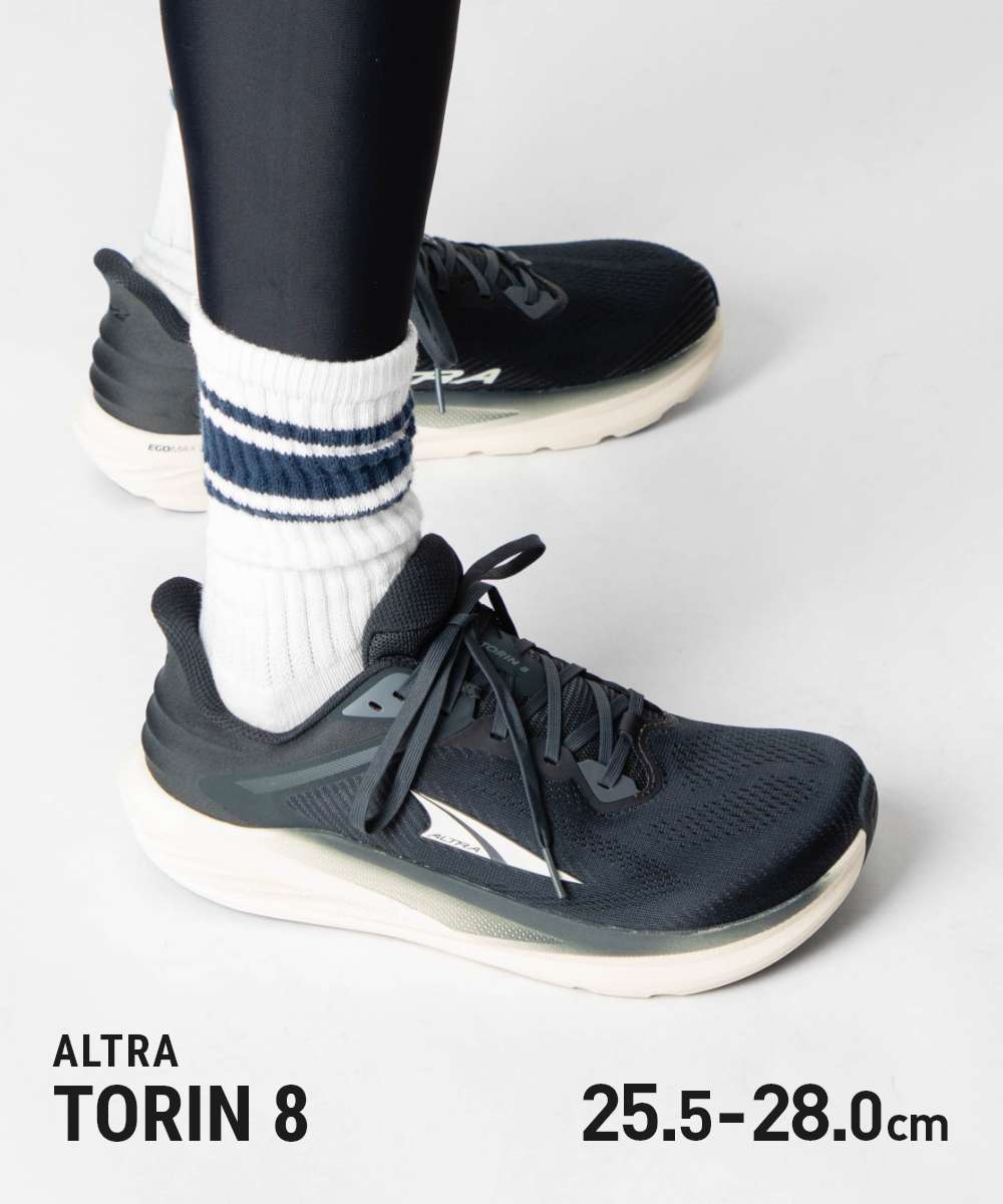 【2026年春夏新作】 アルトラ ALTRA TORIN 8 トーリン 8 AL0A85QE スニーカー メンズ シューズ トレイルランニング ウォーキング ハイキング