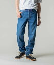 アミ パリス AMI PARIS HTR001.DE0025 パンツ CLASSIC FIT JEANS メンズ ボトムス デニム クラシックフィット ジーンズ コットン カジュアル 長ズボン Gパン ジーパン 5ポケット ユーズドブルー 30 31 32 33 34 35(4)