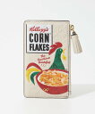 アニヤ ハインドマーチ ANYA HINDMARCH 5050925 182911 カードケース コーンフレーク コラボモデル Anya Brands Zip ...