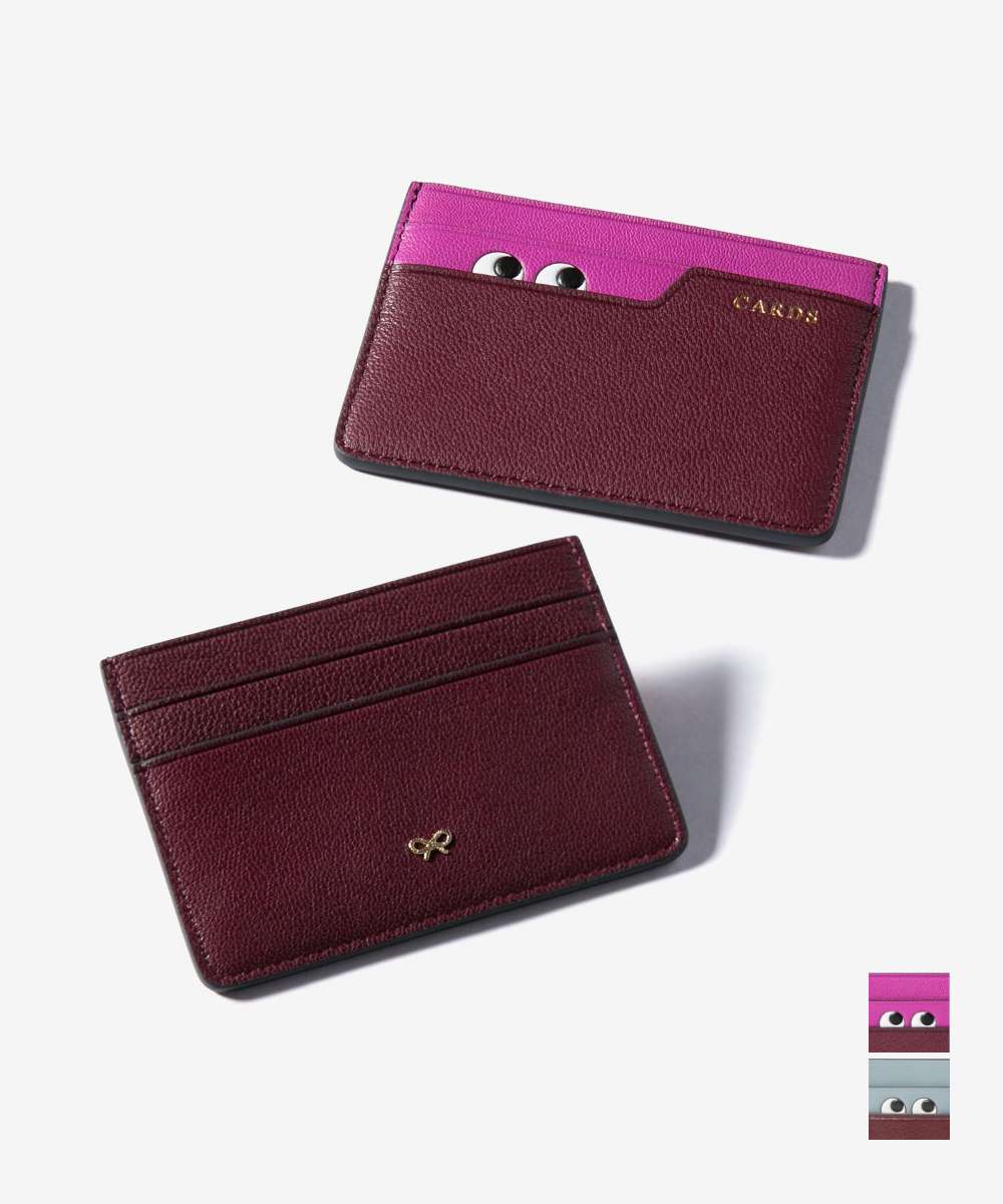 アニヤ ハインドマーチ ANYA HINDMARCH 5050925188043 5050925201285 カードケース レディース ファッション ピーピング アイズ Card Case Peeping Eyes in Shiny Capra with Circus