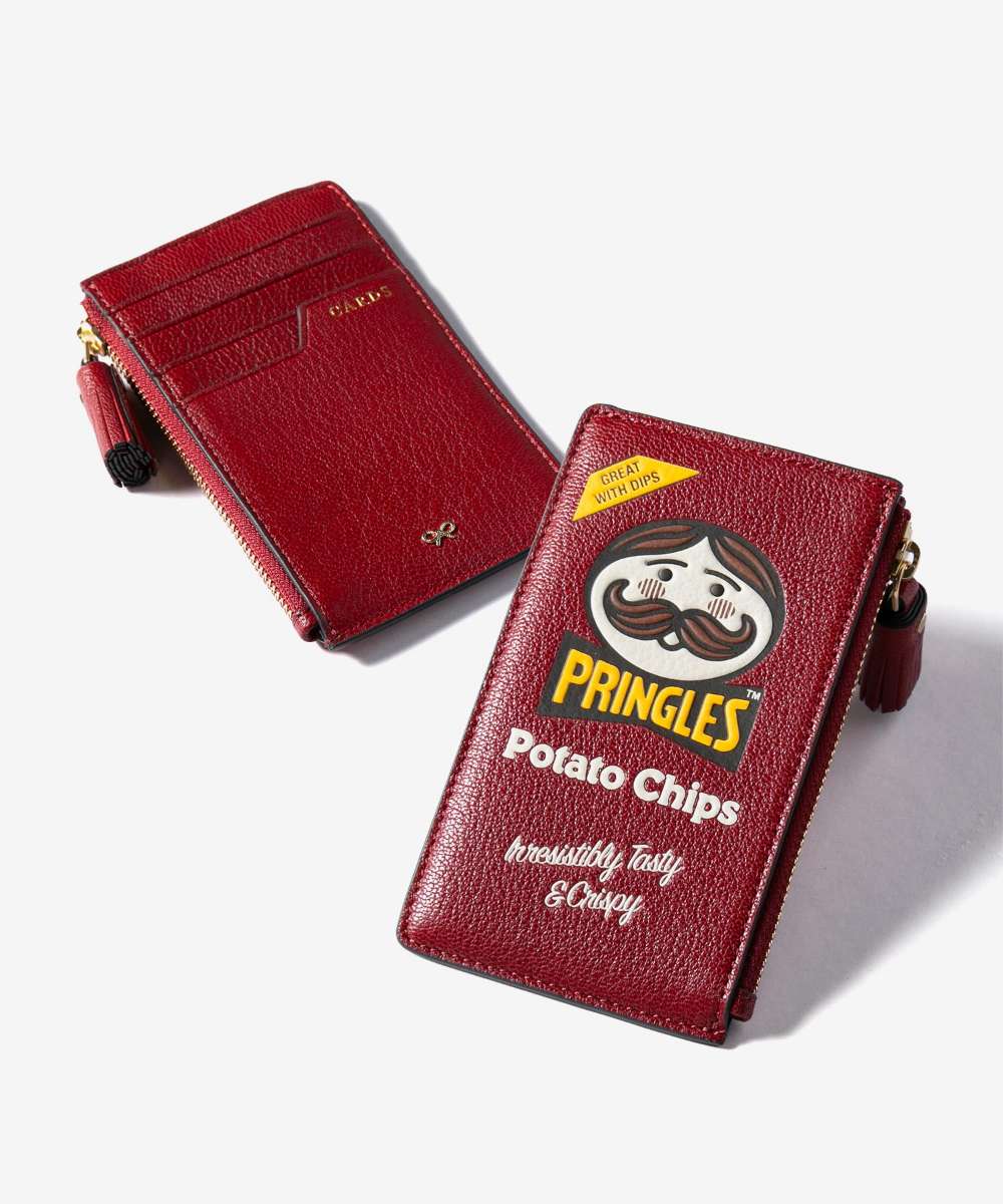 ���˥� �ϥ���ɥޡ��� ANYA HINDMARCH Anya Brands Zip Card Case Pringles Original in Shiny ...