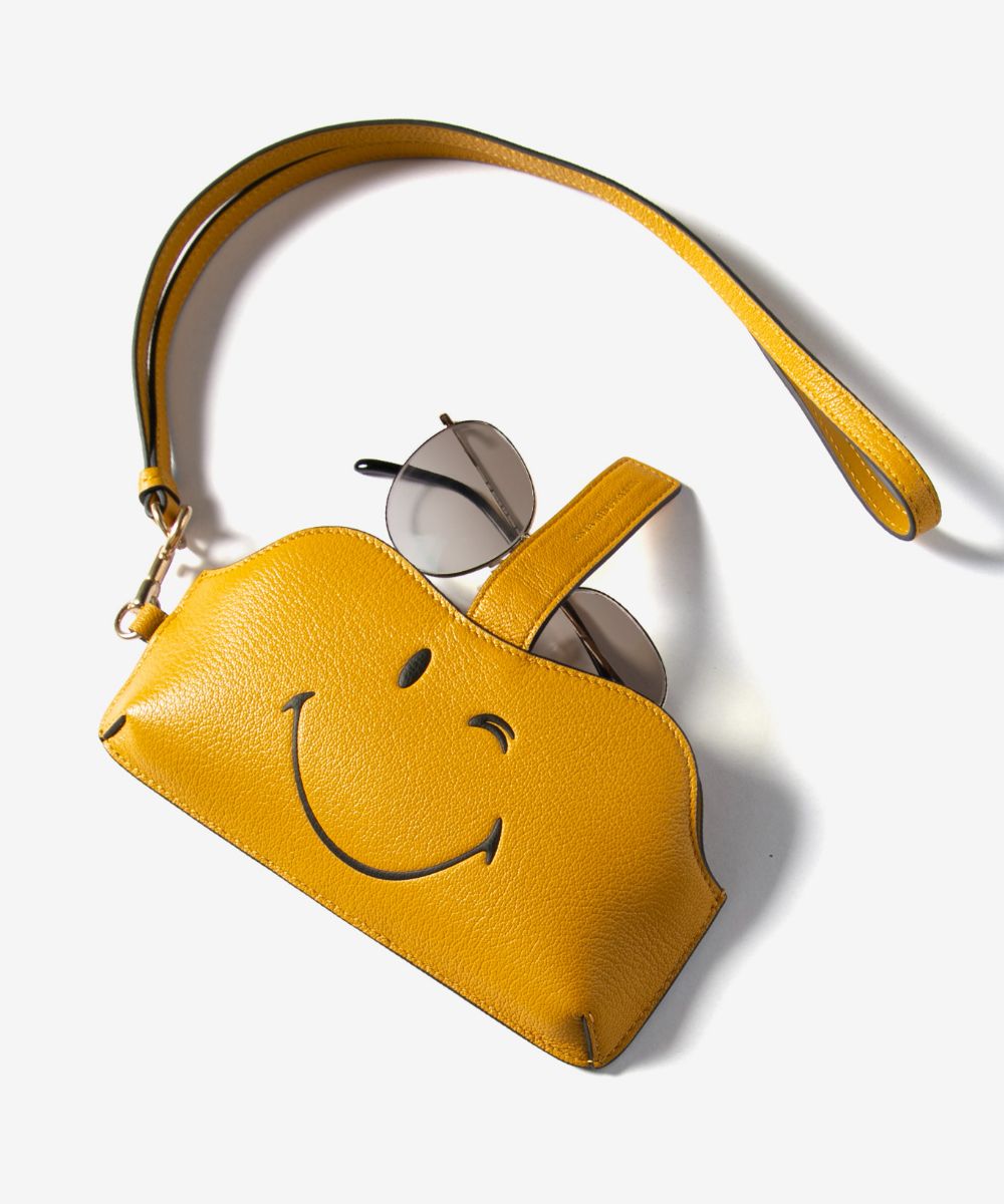 アニヤ ハインドマーチ ANYA HINDMARCH Sunglasses Holder Wink in Capra Wink サングラス ホルダー 50..