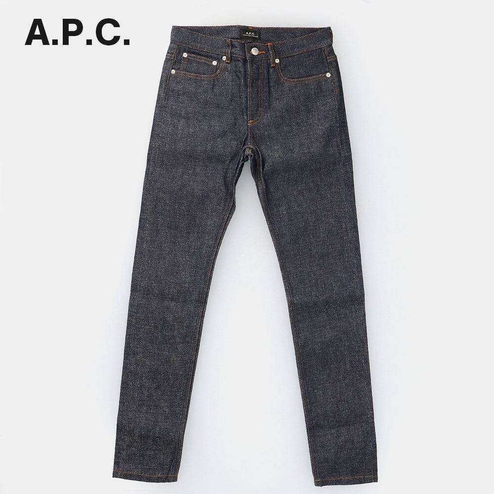 APC アーペーセー A.P.C CODBS-M09047 デニム メンズ ボトムス タイトデニム プチニュースタンダード PETIT NEW STANDARD ハイウエスト 長ズボン ジーンズ 【2021年秋冬新作】 インディゴ