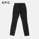 APC アーペーセー A.P.C COZZS F09066 ジーンズ レディース ボトムス ストレッチデニム ハイ スタンダード カジュアル HIGH STANDARD デニム 長ズボン 25インチ 26インチ 27インチ ブラック