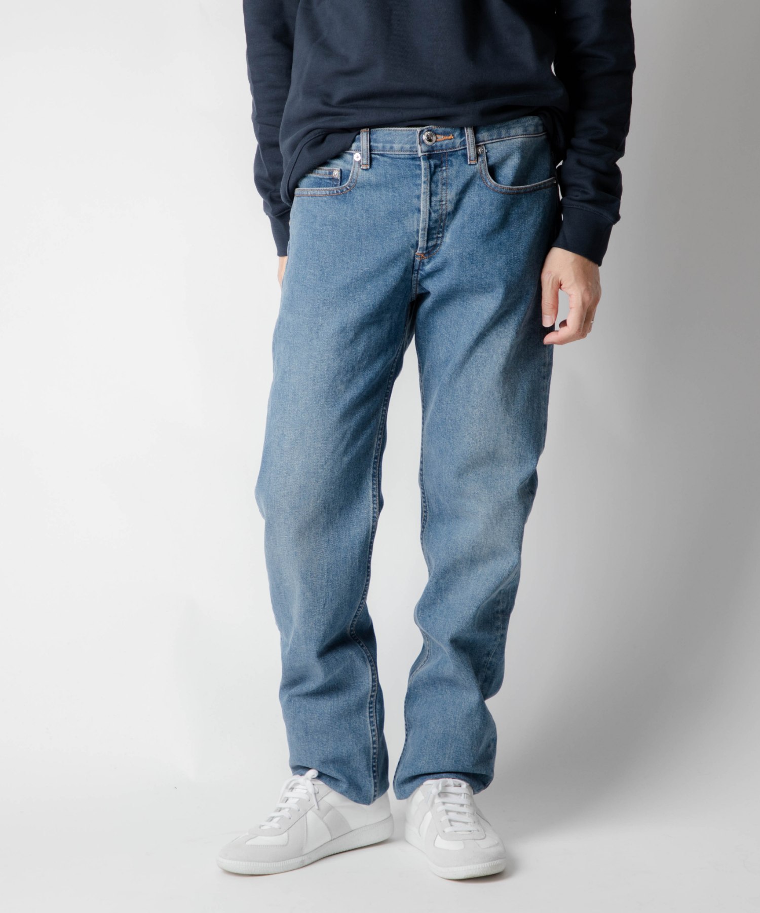 アーペーセー A.P.C. COZZK M09001 ジーンズ メンズ ボトムス デニム ニュースタンダード NEW STANDARD ストレートジーンズ パンツ 長ズボン カジュアル ブルー インディゴ 25 26 27 28 29 30 31 32 33 34