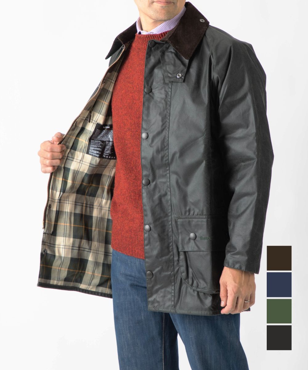 バブアー ジャケット メンズ バブアー Barbour MWX0017 ジャケット BEAUFORT WAX JACKET メンズ アウター ビューフォート オイルドコットン ビジネス カジュアル ウェア 軽量 シンプル ギフト プレゼント 全4色 34 36 38 40 42 44