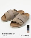 ビルケンシュトック BIRKENSTOCK 1015573 1015572 1020751 1022566 サンダル キョウト KYOTO メンズ レディース シューズ ヌバックスエードレザー レギュラー ナローフィット ビルケン コンフォート アウトドア 旅行 キャンプ トープ ミッドナイト ブラック 24.0～28.0cm