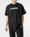 バーバリー Tシャツ メンズ バーバリー BURBERRY 8055307 Tシャツ メンズ トップス 半袖 コットン クルーネック カットソー ロゴプリント クルーネック 黒 カジュアル オーバーサイズ ブラック XS S M L XL