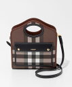 バーバリー BURBERRY 8071386 ハンドバッグ レディース バッグ ミニ ポケットバッグ 斜め掛け カジュアル 肩掛け ショルダーバッグ 2way プレゼント お出かけ 誕生日 オシャレ ギフト 鞄 ダークバーチブラウン