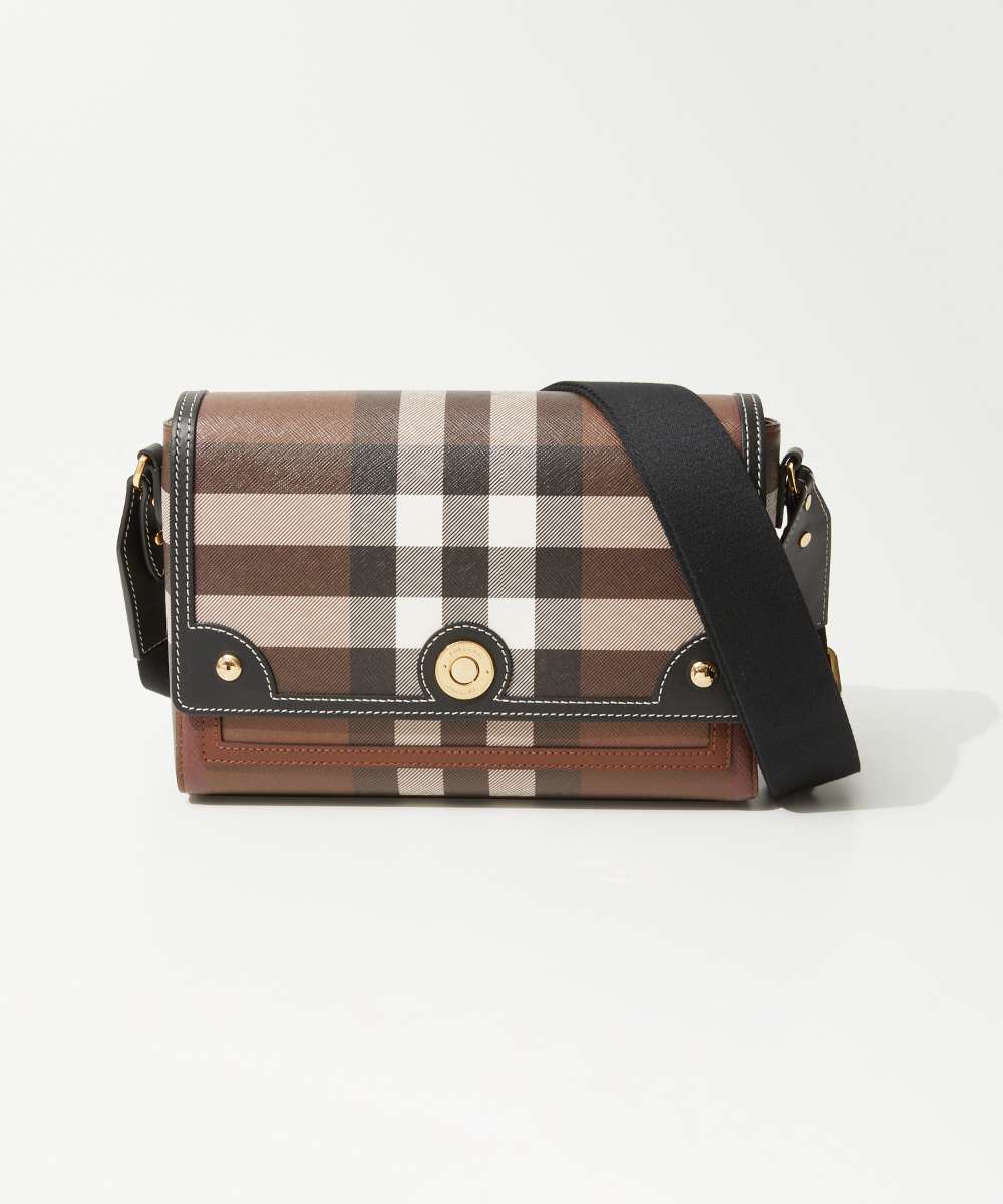 バーバリー BURBERRY 8071385 ショルダーバッグ LL MD NOTE GC9 レディース バッグ ミディアム ノート ジャイアント チェック カジュア..