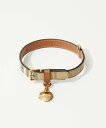 バーバリー 革ベルト メンズ バーバリー BURBERRY 8073260 ペット LS DOG COLLAR DFC メンズ レディース ライフスタイル ドッグカラー レザー 首輪 ペットグッズ ヴィンテージチェック ペット用品 犬 ベルト チャーム付き ブランドロゴ A9534 チェック×ブライアーブラウン