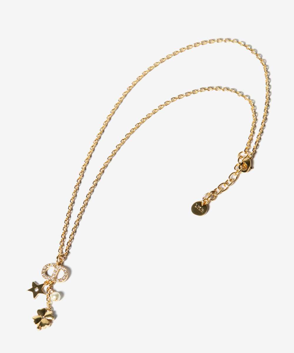 Dior ディオール Petit CD Lucky Charms ネックレス N3128WOMCY レディース アクセサリー
