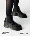 ドクターマーチン Dr.Martens 24687001 ブーツ レディース シューズ チェルシーブーツ サイドゴア 2976 QUAD レザー 厚底 革靴 カ...