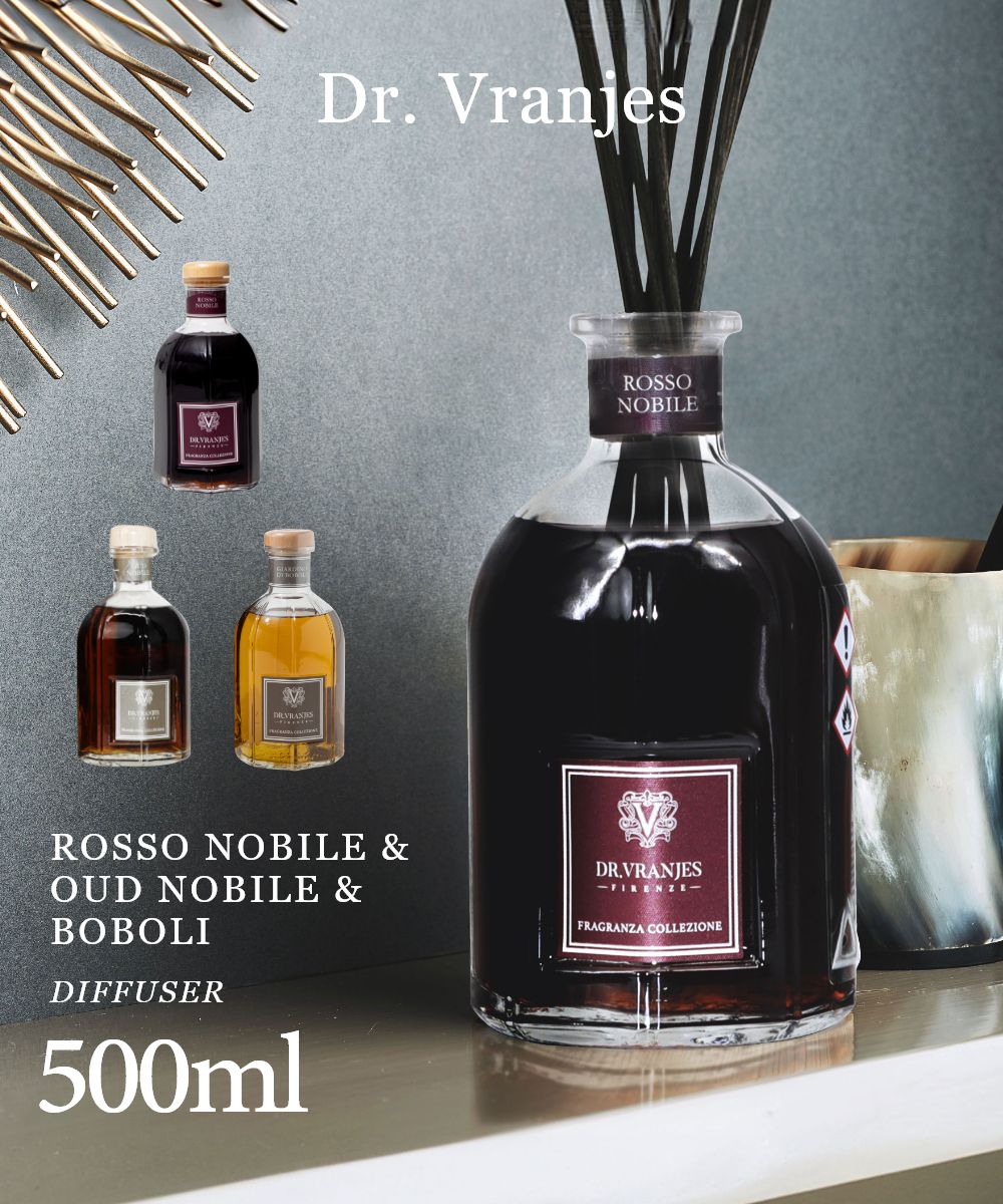 ドットール・ヴラニエス Dr. Vranjes ロッソノービレ ウードノービレ ボーボリ ディフューザー 500mL 【ドットール …