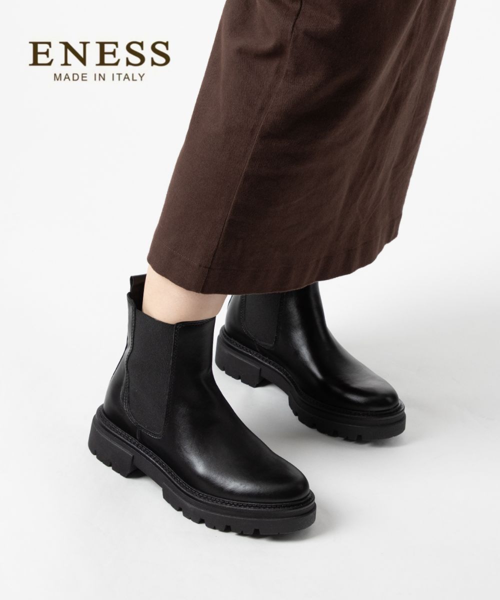 Rakuten - エネス ENESS チェルシーブーツ ST-7967 サイドゴア ブーツ レディース シューズ