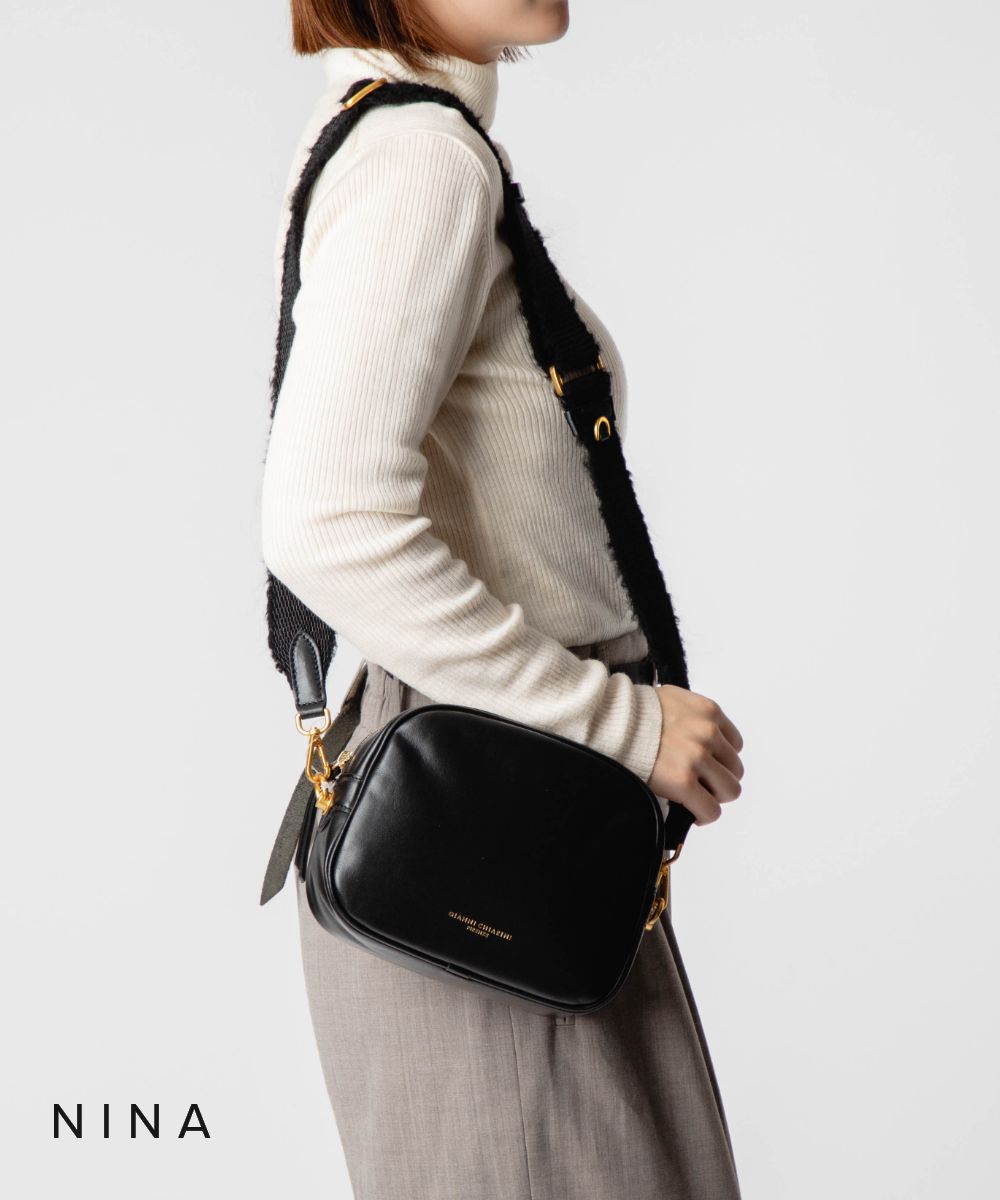 Rakuten - ジャンニキアリーニ GIANNI CHIARINI NINA ニナ BS 11820 FOUCLD-NA ショルダーバッグ レディース バッグ