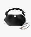 ガニー GANNI Bou Bag Mini Soir Satin ボウバッグ ミニ サテン A6340 ハンドバッグ レディース バッグ(4)