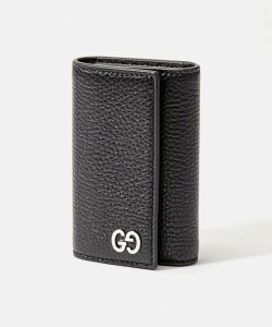 グッチ GUCCI 473924 A7M0N キーケース メンズ レディース ファッション小物 6連 レザー シンプル コンパクト スマートキー ダブルG 革 ギフト プレゼント カジュアル 誕生日 記念日 お祝い 記念 通勤 通学 1000 ブラック