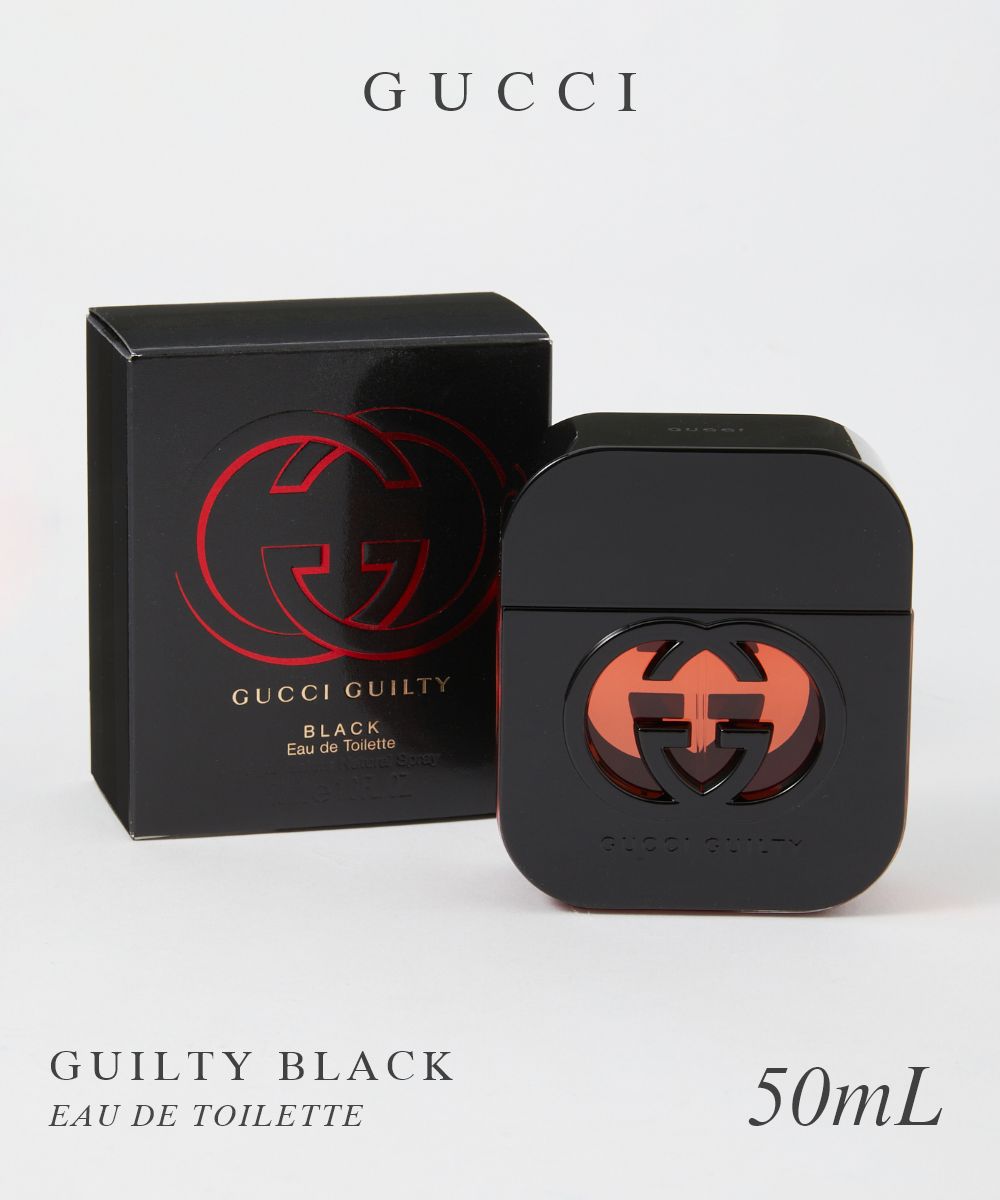 グッチ GUCCI オードトワレ レディース フレグランス ギルティ ブラック EDT 50mL GUILTY BLACK カップルフレグランス オリエンタル フローラル ギフト プレゼント 香水 フレグランス