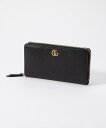 グッチ GUCCI 456117 CAO0G 長財布 レディース 財布 ロングウォレット レザー プチマーモント 本革 GG ロゴ プレゼント ブランド ラウンドファスナー おしゃれ ギフト 誕生日 シンプル PETITE MARMONT お祝い 記念 ファッション ブラック