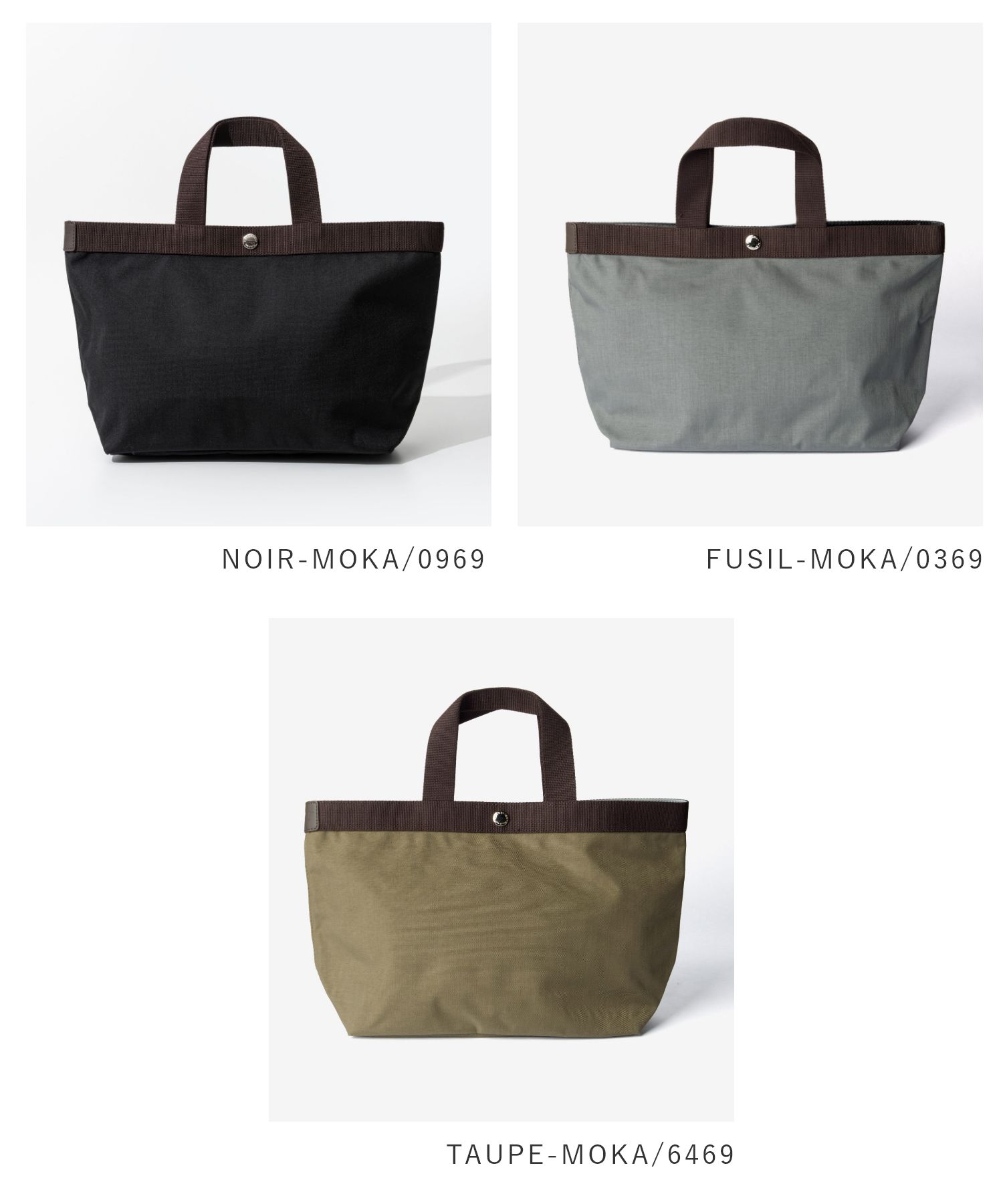 エルベシャプリエ Herve Chapelier Cordura Nylon Square Tote B5 Size M コーデュ...