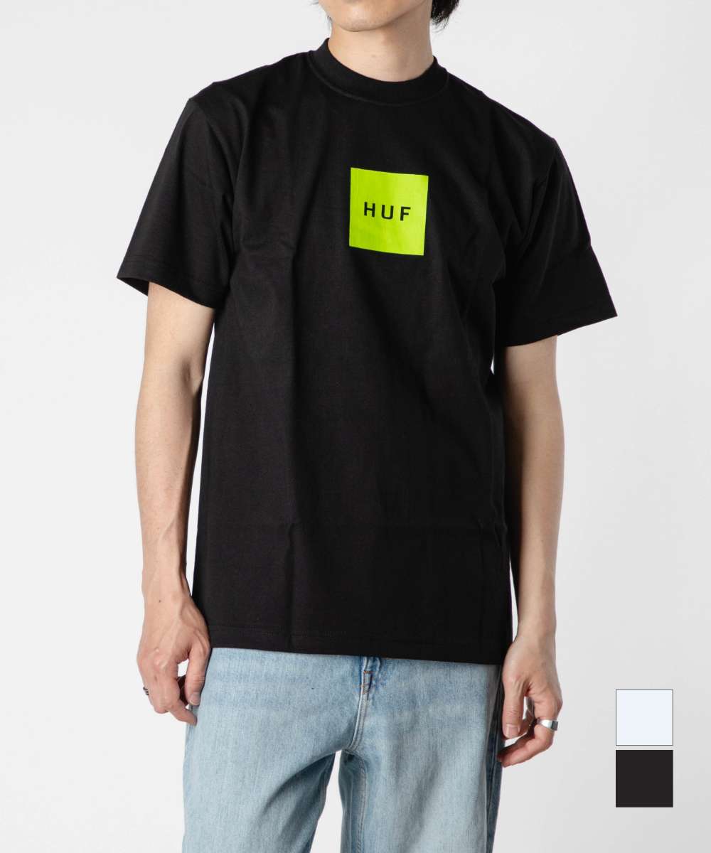 ハフ HUF SET BOX S/S TEE TS01954 メンズ トップス Tシャツ 半袖 カットソー ロゴ ボックス ワンポイント カジュアル シンプル 春夏 コットン 綿 ストリート スケーター スケボー ブランド アメリカ ティーシャツ シャツ