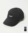 ハフ キャップ メンズ ハフ HUF SET OG CV 6 PANEL HAT HT00716 ユニセックス 帽子 キャップ ハフ セット ロゴ ベースボールキャップ コットン カジュアル シンプル フリーサイズ ストリート スケート 刺繍 CAP スケーター スケボー ブランド アメリカ ワークキャップ 野球帽